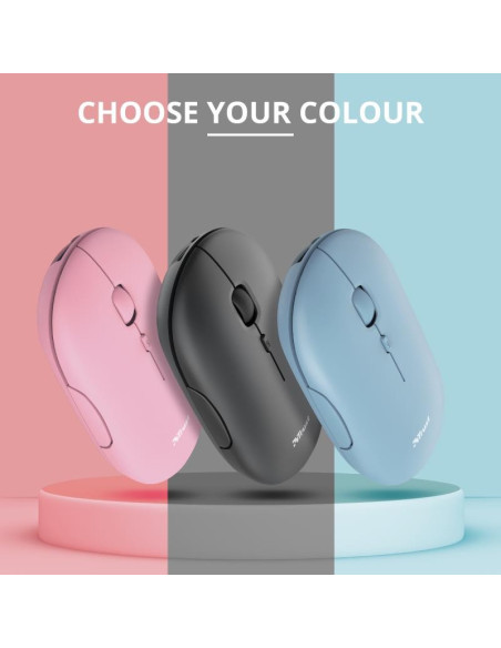 RATON TRUST PUCK RECARGABLE WIRELESS BLUETOOH BLACK