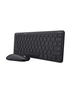 TECLADO + RATON TRUST LYRA TKL WIRELESS MULTIDISPOSITVO BLACK