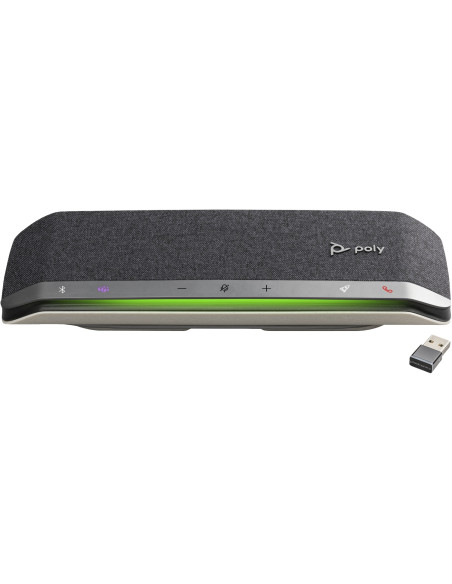 POLY Altavoz manos libres USB-A USB-C Sync 40-M con certificación