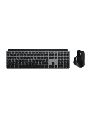 Logitech Master MX Keys S Combo for Mac teclado Ratón incluido Hogar