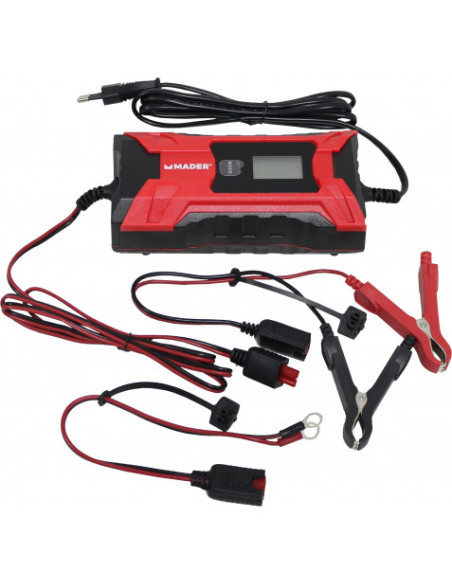 CARGADOR BATERIAS INTELIGENTE 2-4A., 6-12V MADER