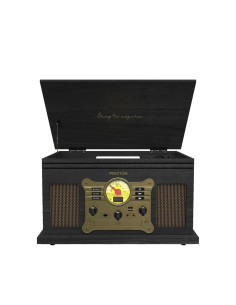Prixton Tocadiscos Century con CD, USB, Radio Y Casete.