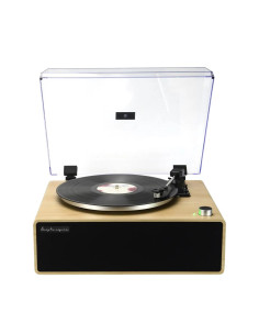 Prixton Tocadiscos Symphony con Sonido Estereo y Cámara Acústica