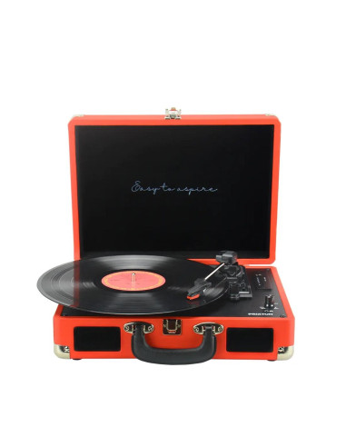 Prixton VC400 Tocadiscos Rojo