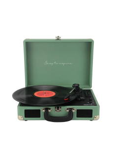 Prixton VC400 Tocadiscos Verde Menta