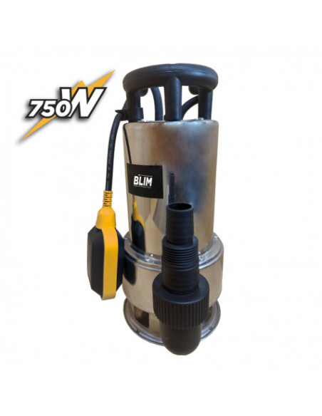 BOMBA SUMERGIBLE INOX AGUAS SUCIAS 750W BLIM