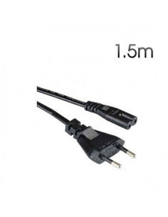 CABLE ALIMENTACION CORRIENTE TIPO 8 1.5MTRS CROMAD