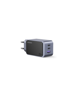 Ugreen Nexode Air 65W sieninis kroviklis, USB + 2x USB-C pilkos