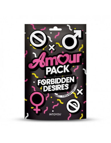 PACK 7 PIEZAS FORBIDDEN DESIRES AMOUR PACK