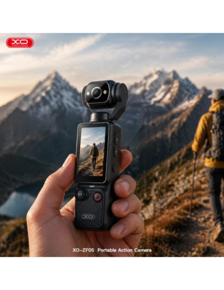 CAMARA ACCION PORTATIL UHD 4K NEGRA