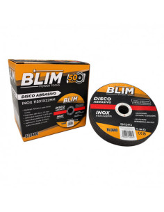 DISCO ABRASIVO INOX 115X1X22MM BLIM