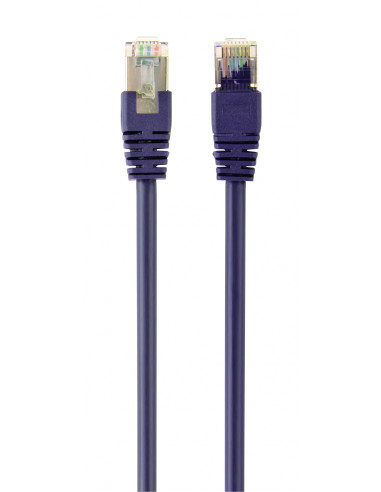 Gembird PP6A-LSZHCU-V-1M cable de red Violeta Cat6a S/FTP (S-STP)