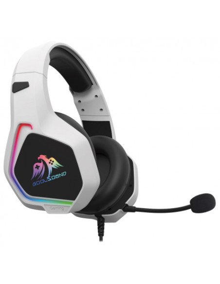 AURICULAR GAMING G6 | XBOX | PS5 | SWITCH | PC | BLANCO COOLSOUND