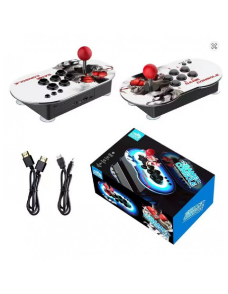 CONSOLA ARCADE RETRO CON 2 JOYSTICKS Y 10000 JUEGOS