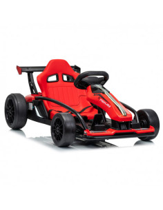 KART A BATERIA RIDE ON DRIFT ROJO