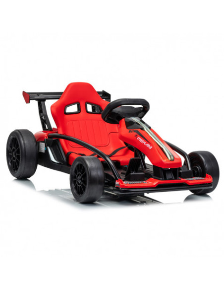 KART A BATERIA RIDE ON DRIFT ROJO