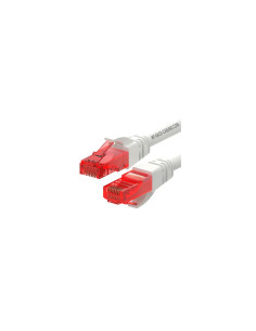 WP WPC-PAT-6U002W cable de red Rojo, Blanco 0,2 m Cat6 U/UTP (UTP)
