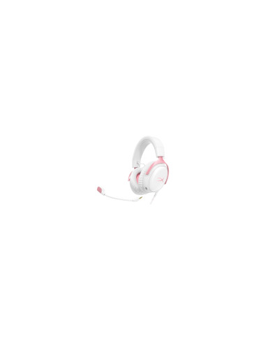 HyperX Cloud III - Auriculares gaming (blancos/rosas)