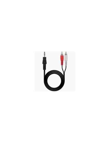 CABLE AUDIO RCA A JACK 3.5MM 5M CROMAD
