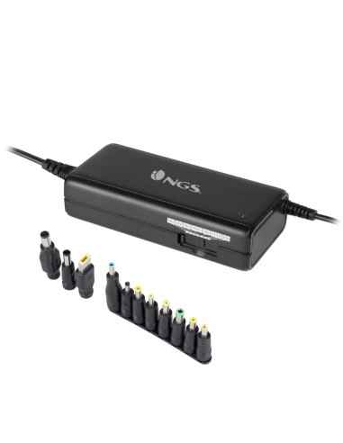 NGS Ban adaptador e inversor de corriente Interior 90 W Negro
