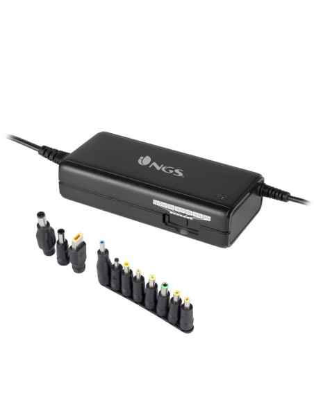 NGS Ban adaptador e inversor de corriente Interior 90 W Negro