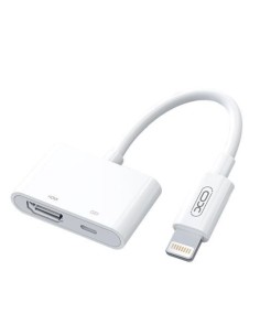 ADAPTADOR HUB005 LIGHTNING - HDMI Y TIPO C XO