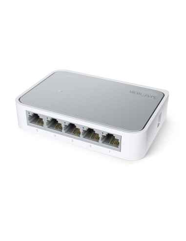 TP-Link TL-SF1005D Gestionado Fast Ethernet (10/100) Blanco