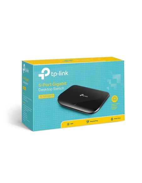 TP-Link TL-SG1005D No administrado Gigabit Ethernet (10/100/1000)
