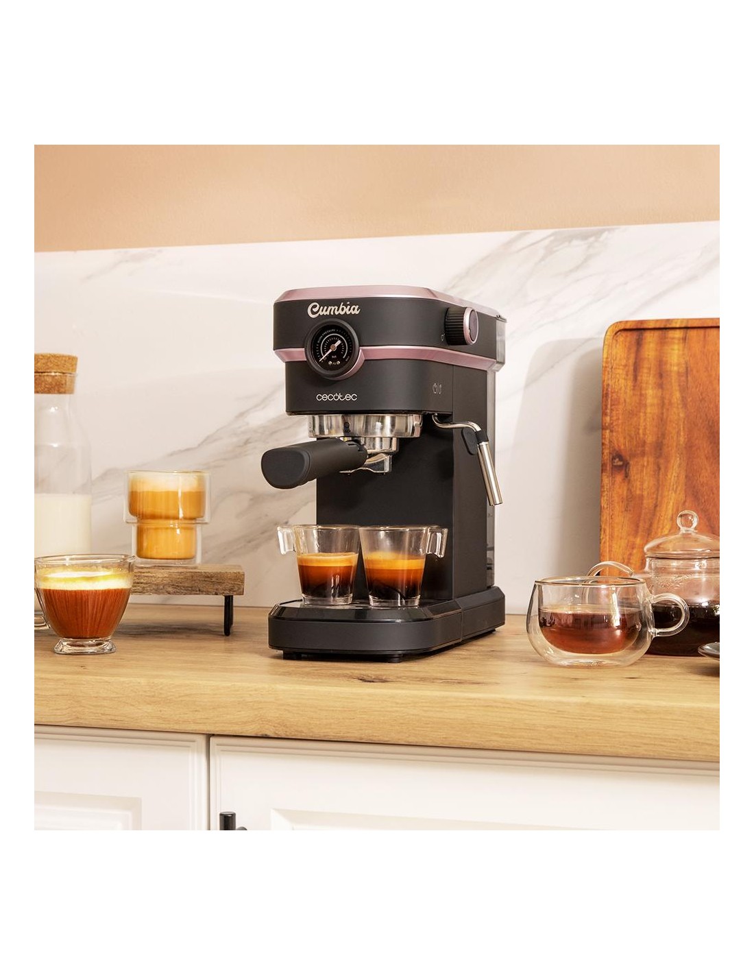 Cafetera espresso Cafelizzia 890 Rose Pro