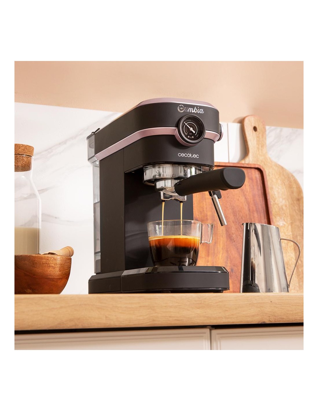 Cafetera espresso Cafelizzia 890 Rose Pro