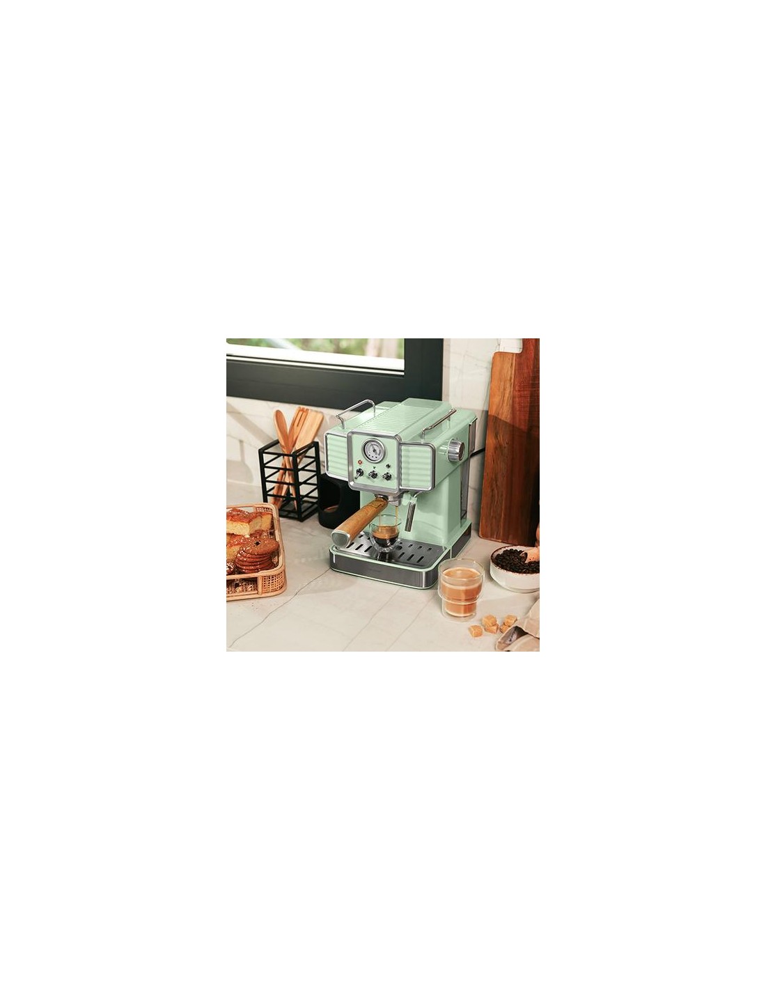 Cafetera express Power Espresso 20 Tradizionale Light Green