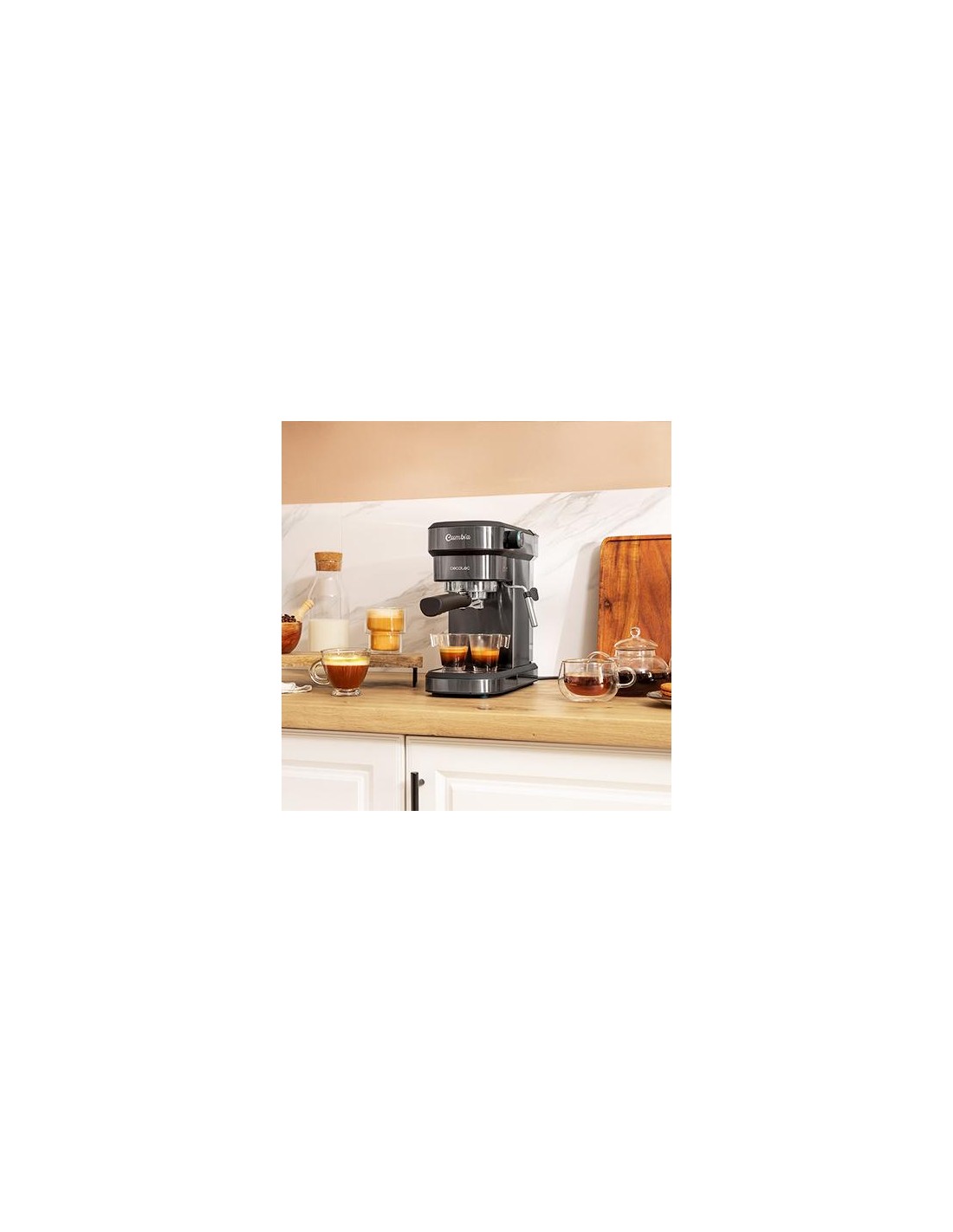 Cafetera espresso Cafelizzia 890 Gray