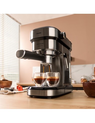 Cafetera espresso Cafelizzia 790 Steel Duo
