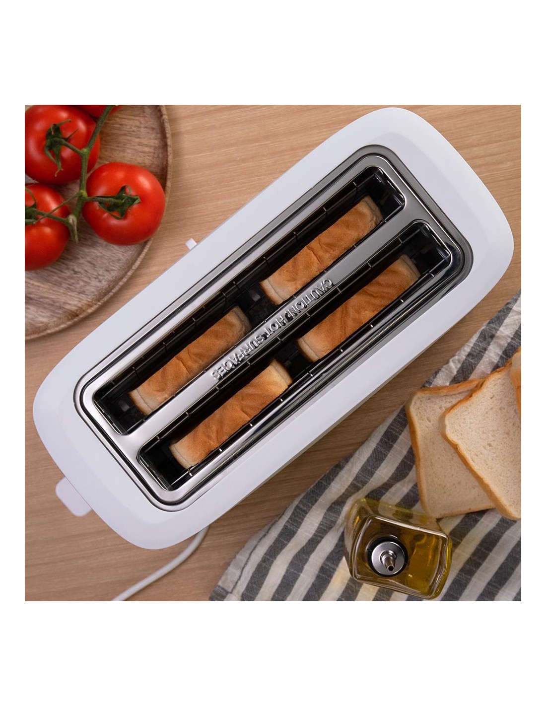 Tostador vertical Toast&Taste 16000 Extra White