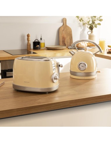 Tostador Vertical Toast&Taste 800 Vintage Light Yellow