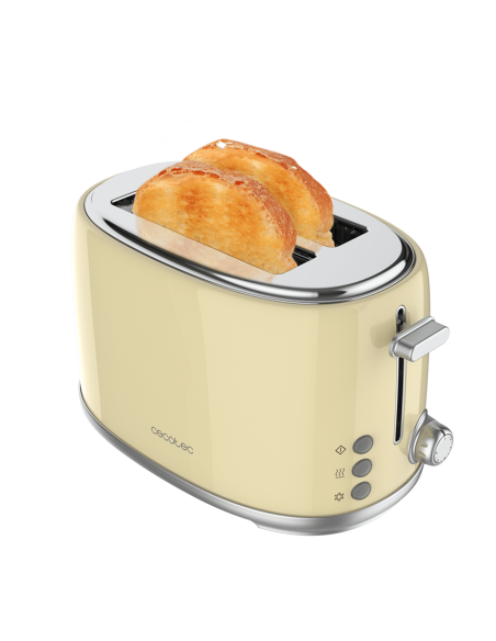 Tostador vertical Toast&Taste 1000 Retro Double Beige