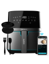 Freidora de aire Cecofry Full InoxBlack 5500 Connected con accesorios