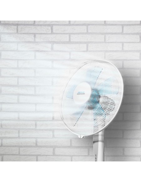 Ventilador de pie energysilence 530 power connected white