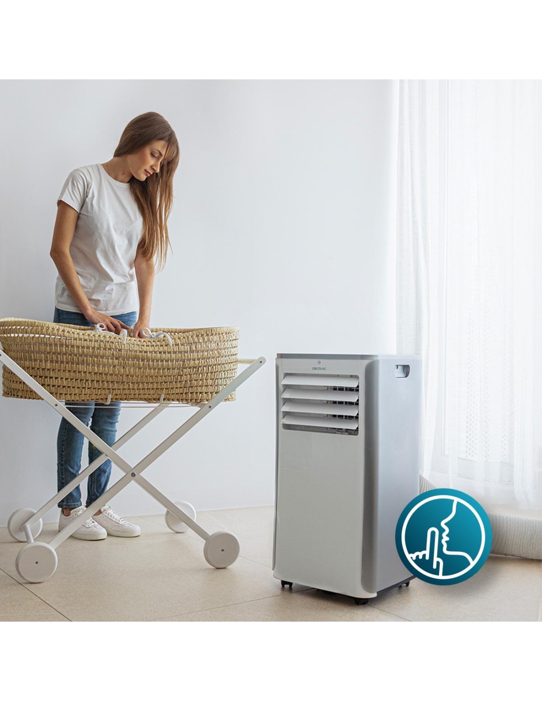 Aire acondicionado portátil ForceClima 9100 Soundless