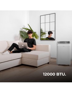 Aire acondicionado port?til ForceClima 12800 Soundless Heating Connected 2