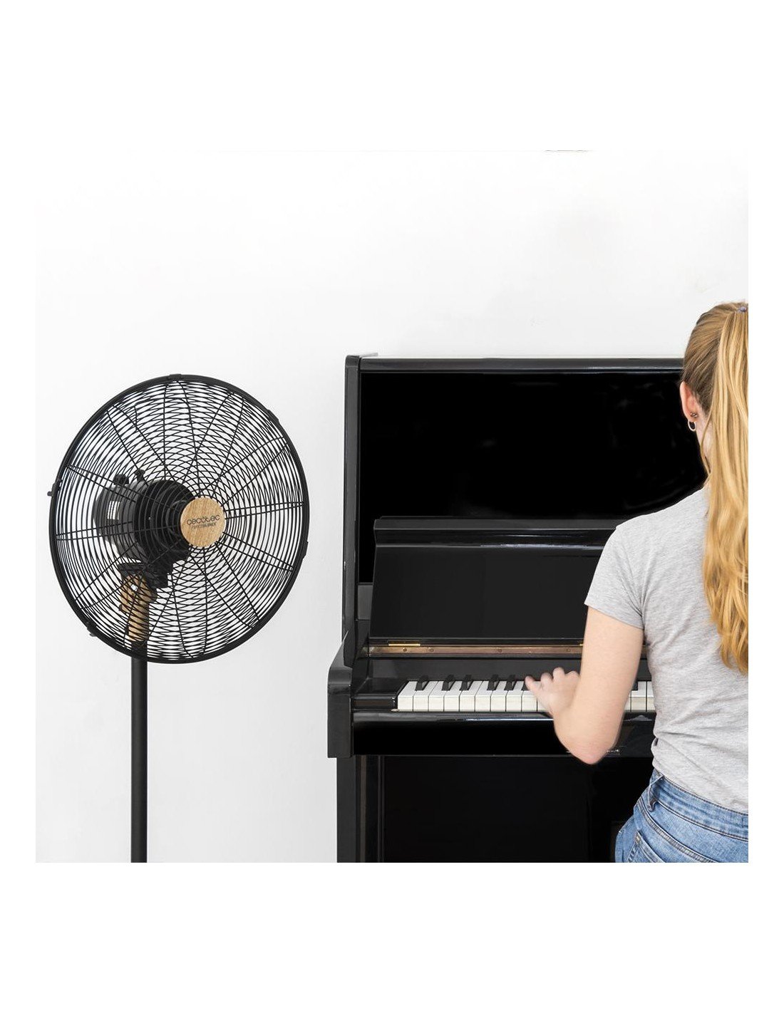 Ventilador de pie EnergySilence 600 Woodstyle