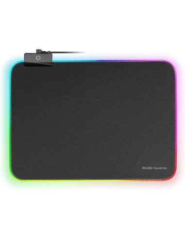 Mars Gaming MMPRGBL, Alfombrilla Gaming, RGB Chroma 12 Modos,