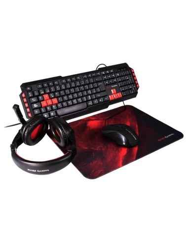 Mars Gaming MRCP1 Combo Gaming Teclado Antighosting Ratón 2800DPI
