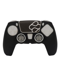 FUNDA SILICONA + GRIPS + PEGATINA TOUCHPAD PARA PS5 FR TEC FT0035