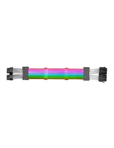 Mars Gaming MCA-16, Cable Extensor ARGB 8+8pin PCIe para Tarjeta