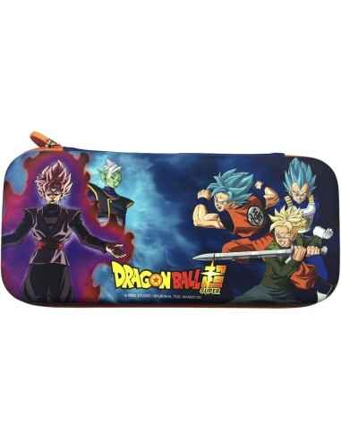 FUNDA DRAGON BALL PARA NINTENDO SWITCH CON GOMAS DE SEGURIDAD Y COMPARTIMENTO INTERIOR