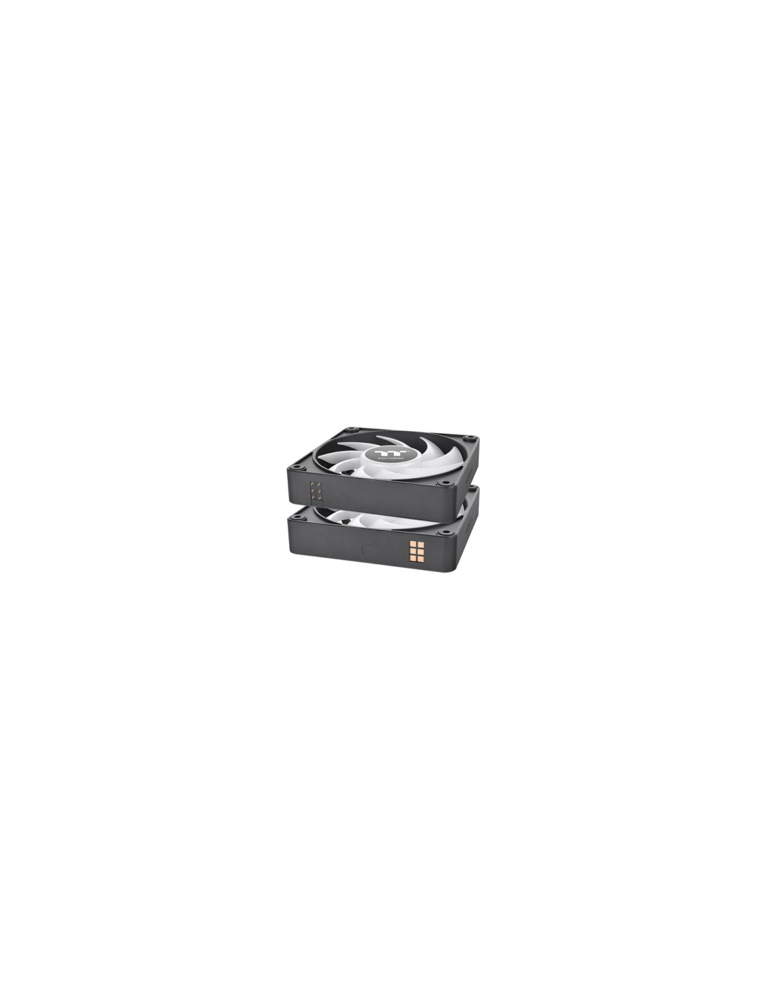Thermaltake CT120 EX ARGB Carcasa del ordenador Ventilador 12 cm Negro, Blanco 3 pieza(s)
