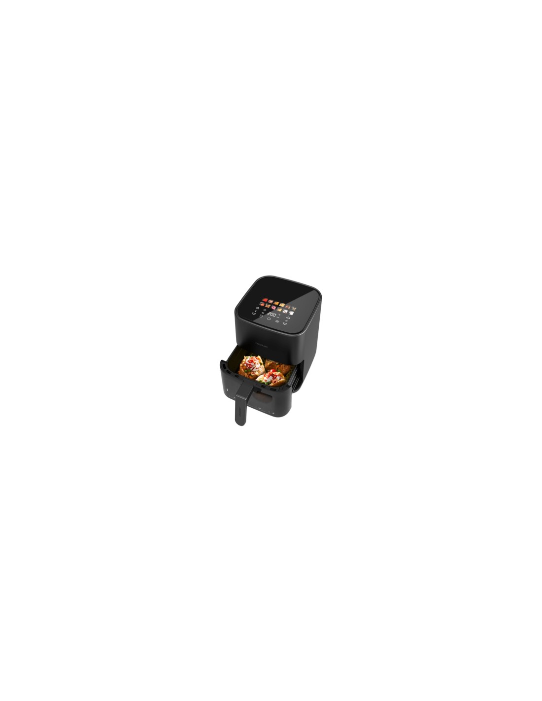 Cecotec Cecofry&Grill Duoheat 4000 Sencillo 4 L Independiente 1900 W Freidora de aire caliente Negro
