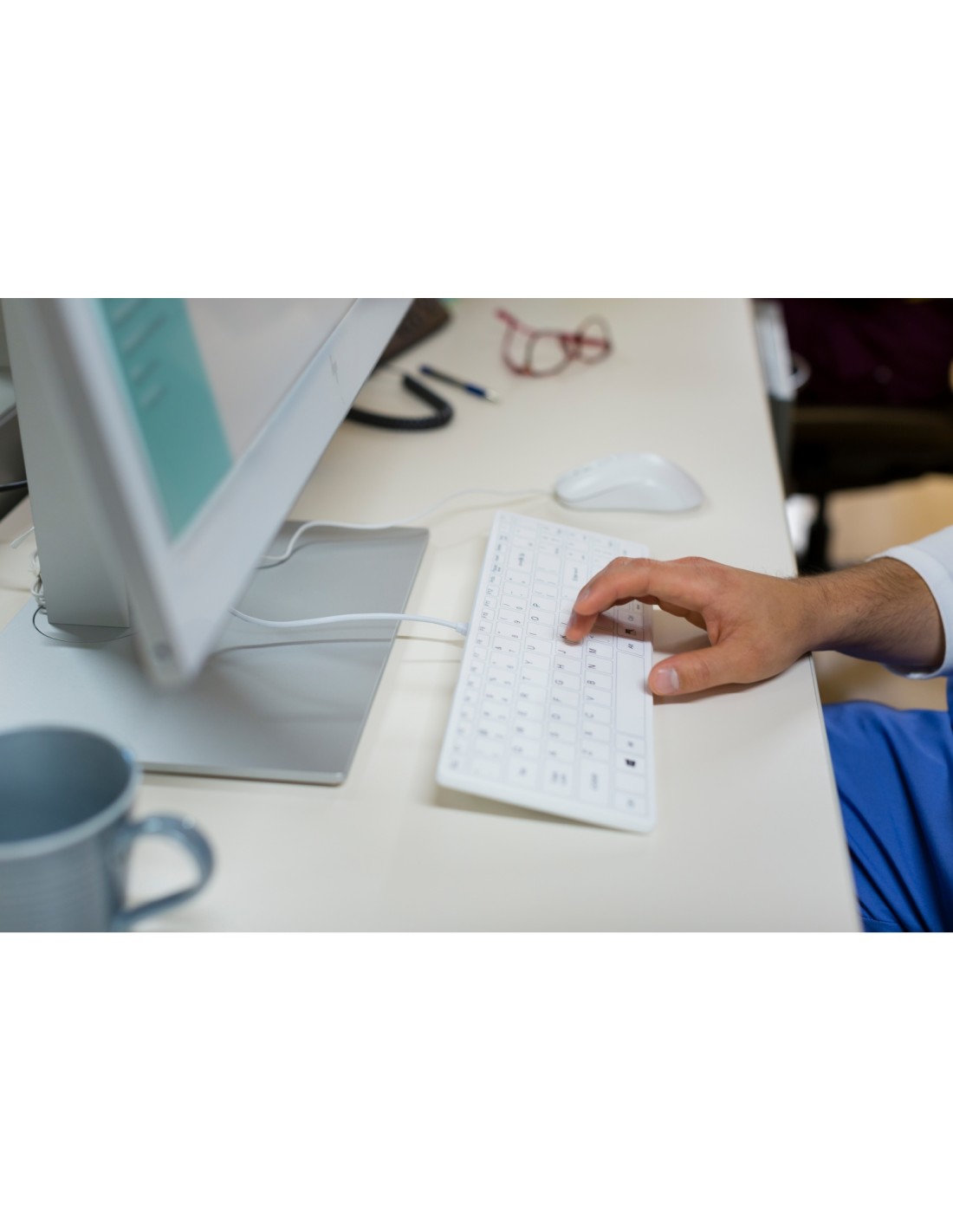 Teclado y raton HP USB Keyboard and Mouse Healthcare Edition 1VD81AAABE