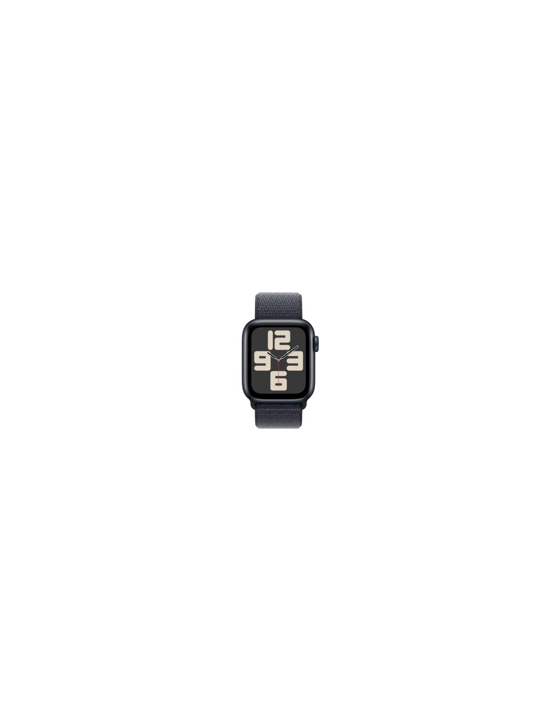 Apple Watch SE OLED 40 mm Digital 324 x 394 Pixeles Pantalla táctil 4G Negro Wifi GPS (satélite)
